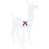 vidaXL 3D Christmas Reindeer LOVIISA 285 LEDs Cold White