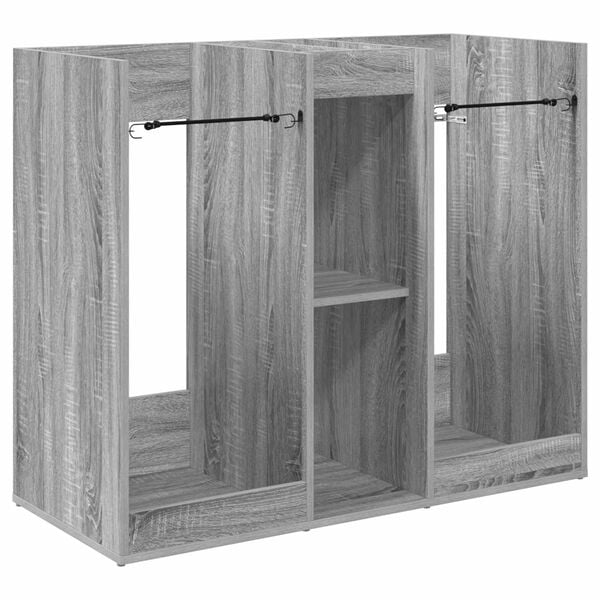 vidaXL Golf Cabinet Plain Grey Sonoma 102 x 45 x 85.5 cm