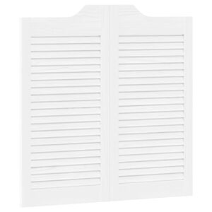vidaXL Swing Doors 80 x 40 cm Solid Pine Wood White
