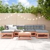 vidaXL 7 Piece Garden Lounge Set Solid Wood Douglas