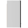 vidaXL Hanging Cabinet Lyon Black 29.5x31x60 cm Engineered Wood