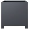 vidaXL Garden Planter Anthracite 40x40x40 cm Steel