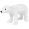 vidaXL Standing Plush Toy Polar Bear White XXL