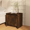 vidaXL Bedside Cabinets 2 pcs Smoked Oak 45x34x44.5 cm Engineered Wood