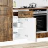 vidaXL Kitchen Base Cabinet Kalmar Smoked Oak Engineered Wood