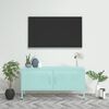vidaXL TV Cabinet Mint 105x35x50 cm Steel