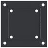 vidaXL Post Bases Square 4 pcs Anthracite 101x101 mm Powder-coated Steel