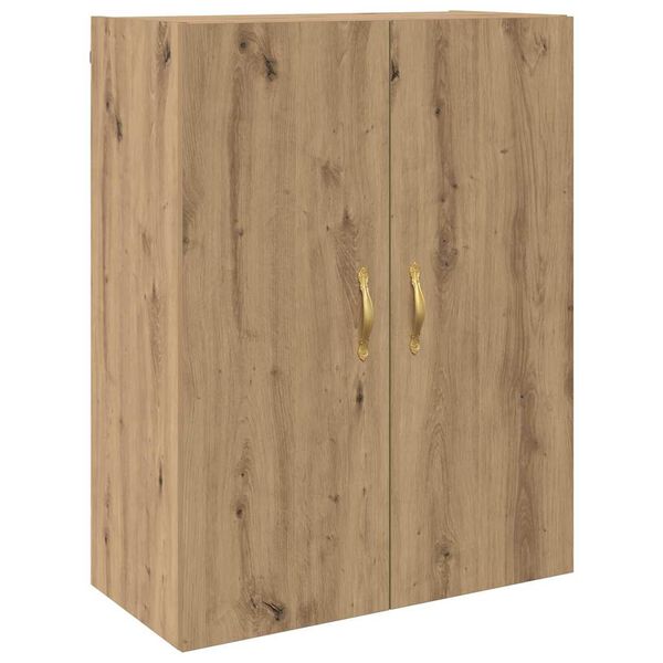 vidaXL Wall Cabinet Artisan Oak 69.5 x 34 x 90 cm Engineered Wood