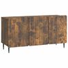 vidaXL TV Cabinet 99 x 34.5 x 52 cm Smoked Oak Engineered Wood