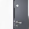 vidaXL Front Door Anthracite 90x200 cm Aluminium