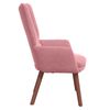 vidaXL Armchair Pink 63 x 67 x 94 cm Velvet