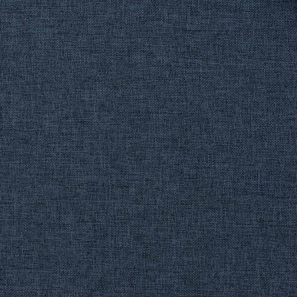 vidaXL Linen-Look Blackout Curtains with Hooks 2 pcs Blue 140x225 cm