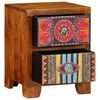 vidaXL Bedside Cabinet 35x35x45 cm Solid Wood Acacia