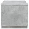 vidaXL Coffee Table Concrete Grey 102x50x44 cm Engineered Wood