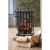 RedFire Fire Basket Dallas Black Steel