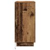 vidaXL Bedside Cabinet Old Wood 71 x 34.5 x 75 cm Engineered wood