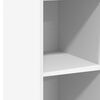 vidaXL Highboard White 30x41x124 cm Engineered Wood