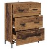 vidaXL Sideboard Old Wood 69.5 x 34 x 90 cm Engineered Wood and Iron