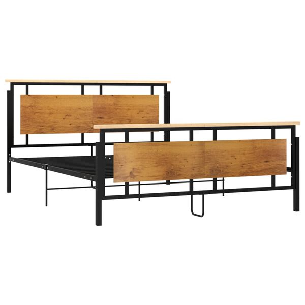vidaXL Bed Frame without Mattress Metal 160x200 cm