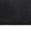 vidaXL Washable Rug Soft Shaggy 160x230 cm Anti Slip Black