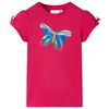 vidaXL Kids'T-shirt Pink 140 Bright Pink 104