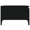 vidaXL Coffee Table Black 55x55x36.5 cm Engineered Wood