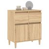 vidaXL Sideboard Sonoma Oak 60x35x70 cm Engineered Wood