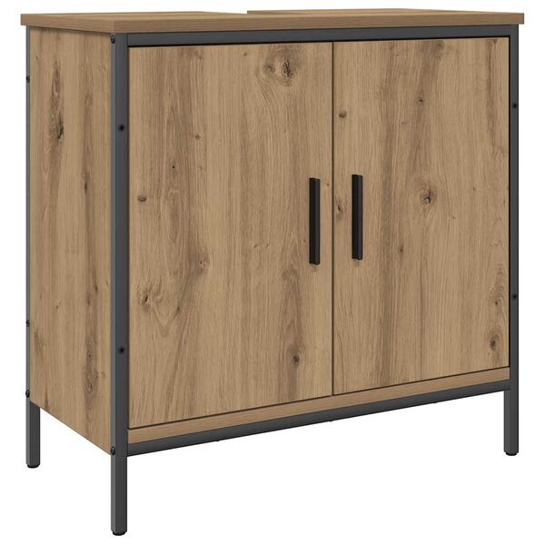 vidaXL Sink Cabinet Artisan Oak 60x30x60 cm Engineered Wood