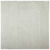 vidaXL Area Rugs Square PALMERAS Green 120 x 120 cm Polyester