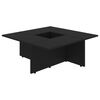 vidaXL Coffee Table Black 79.5x79.5x30 cm Engineered Wood
