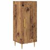 vidaXL Highboard 2 pcs Old Wood Engineered Wood