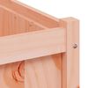 vidaXL Garden Planter 60x60x60 cm Solid Wood Douglas