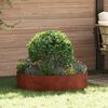 vidaXL Planter Ring Brown 80 x 80 x 20 cm Weathering Steel