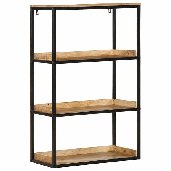 vidaXL Bookcase Brown 70 x 35 x 110 cm Solid Mango wood