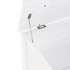 vidaXL Storage Box with Lid RANA White 60x49x54 cm Solid Wood Pine