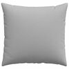 vidaXL Sofa Pillows 2 pcs Grey 50 x 50 cm Fabric