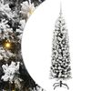 vidaXL Artificial Christmas Tree with 150 LEDs with Stand Green 150 cm