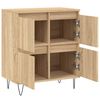vidaXL Sideboard Sonoma Oak 60x35x70 cm Engineered Wood