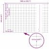 vidaXL Wild Fence Hot Dip Galvanized 1000 x 160 x 0.18 cm Iron