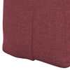 vidaXL Back Pillow Wine Red 200 x 24 x 50 cm Fabric