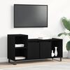 vidaXL TV Cabinet Set Black Oak 100 x 35 x 55 cm Engineered Wood