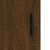 vidaXL Wall Mounted Cabinets 2 pcs Brown Oak Engineered Wood