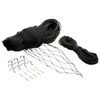 FLAMINGO Cat Safety Net Sekura 6x3 m XXL Black