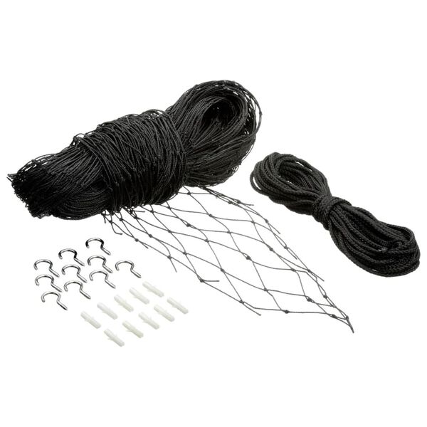 FLAMINGO Cat Safety Net Sekura 6x3 m XXL Black