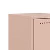 vidaXL Bedside Cabinets 2 pcs Pink 36x39x78 cm Steel