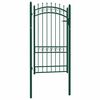 vidaXL Fence gates EMMEN 104 x 134.5 cm Lockable Powder-coated steel
