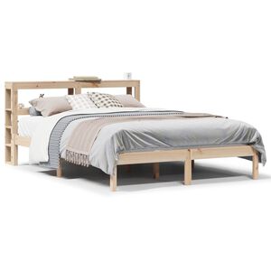 vidaXL Bed Frame without Mattress 140x200 cm Solid Wood Pine