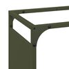 vidaXL Firewood Rack Olive Green 60x28x90 cm Cold-rolled steel