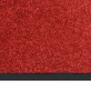 vidaXL Doormat Red 40x60 cm