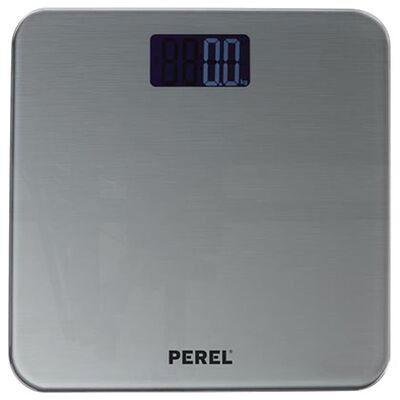 Perel Digital Bathroom Scale 180 kg Grey